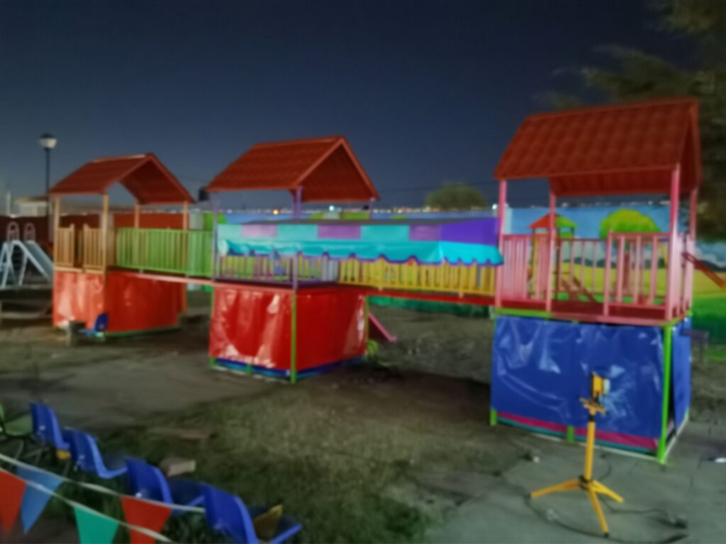 juego infantil de uso rudo