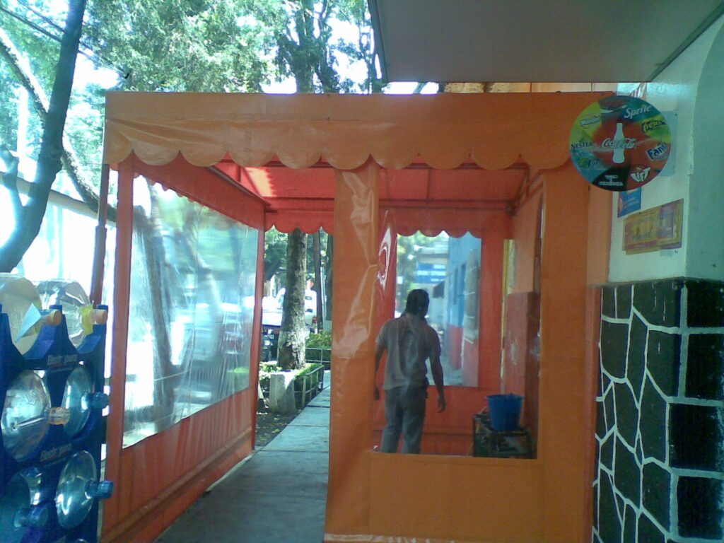 Toldo para cubrir espacios
